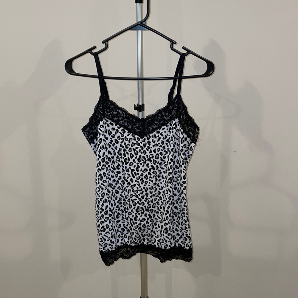 WHBM Leopard Print Tank S